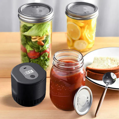 Automatic Vacuum Sealer for Mason Jars – Wide and Standard Sizes