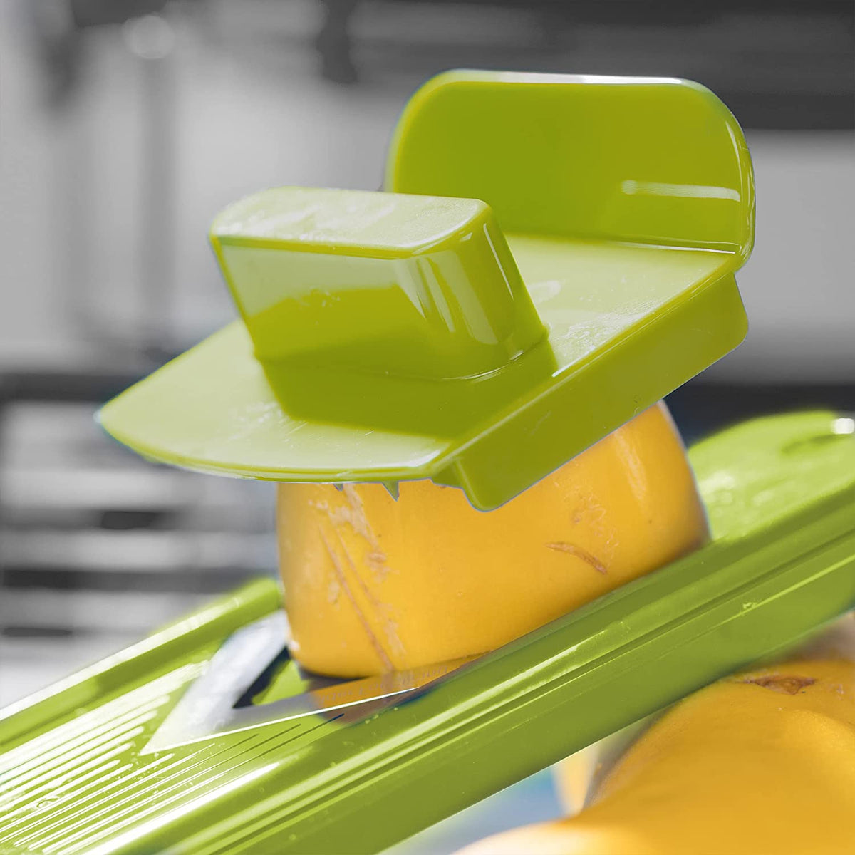 Effortless Vegetable Cutter with 8 Versatile Blades and Safety Guard
