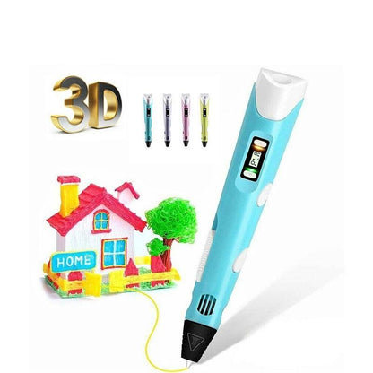 Creative 3D Sketch Pen with Adjustable Heat and Speed Control