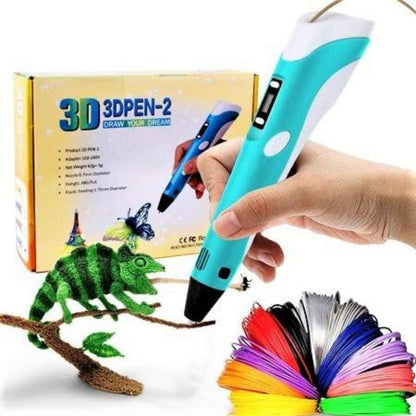 Creative 3D Sketch Pen with Adjustable Heat and Speed Control