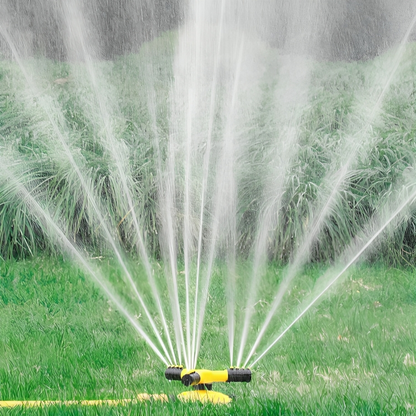 Adjustable Nozzle Lawn Sprinkler for Efficient 360° Watering Coverage