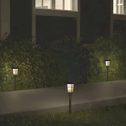 Garden Ambiance Solar Light Set with Flickering Effect for Outdoors