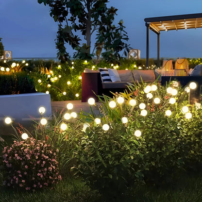 Weatherproof Garden Lighting with Dusk Sensor – Solar-Powered Outdoor Lamps
