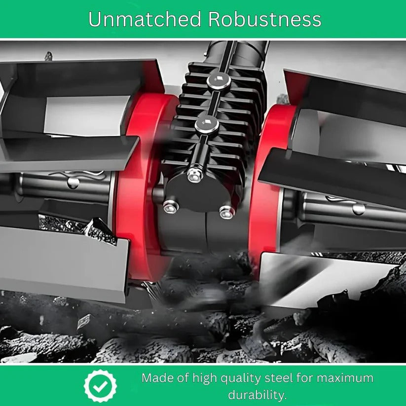 Steel Weeding Wheel for Effortless Ground Maintenance – Multi-Use Tool