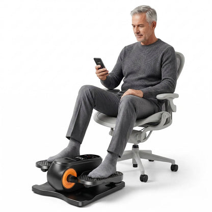 Compact Under-Desk Elliptical Trainer for Active Living
