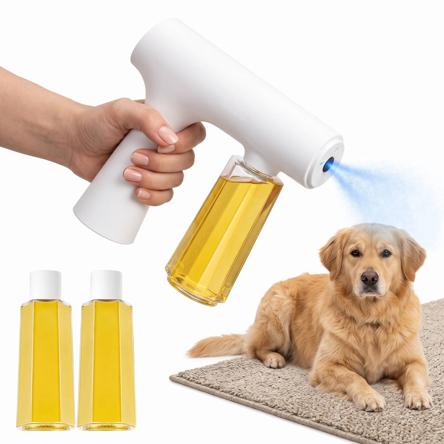 FreshMist Odor Eliminator Spray Kit for Pet Areas