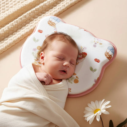 Comfort Cradle Pillow for Infants - Silicone Core Support