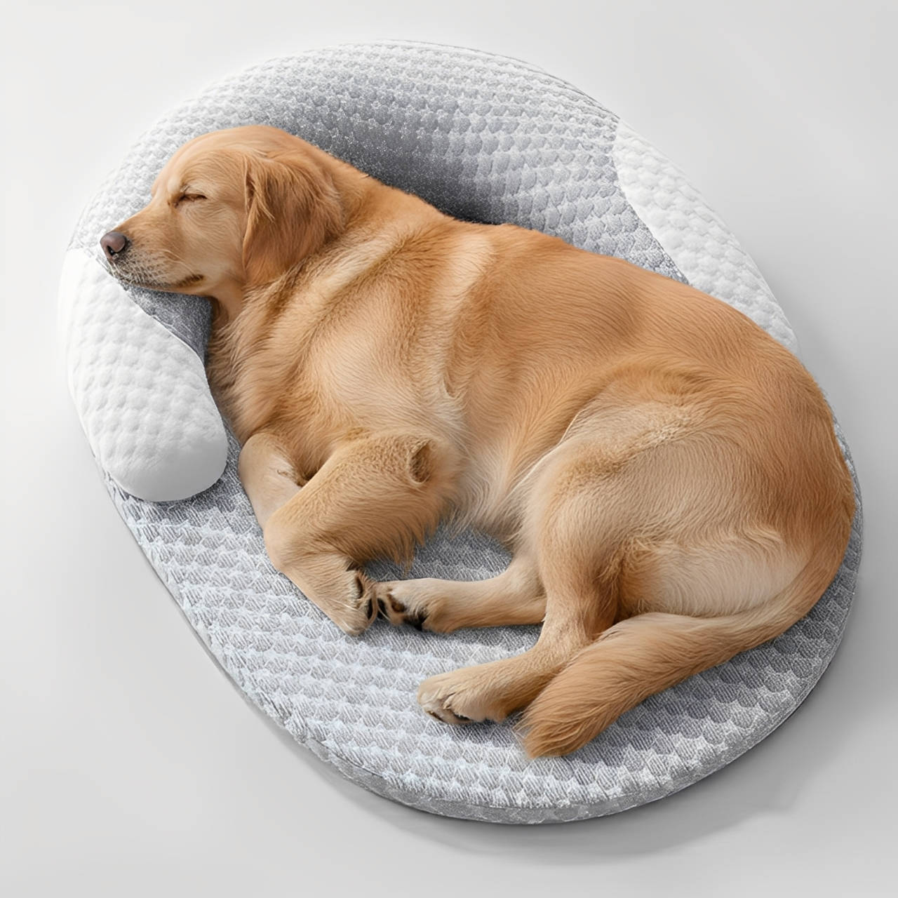ChillPaw Orthopedic Dog Bed with Moisture-Resistant Base