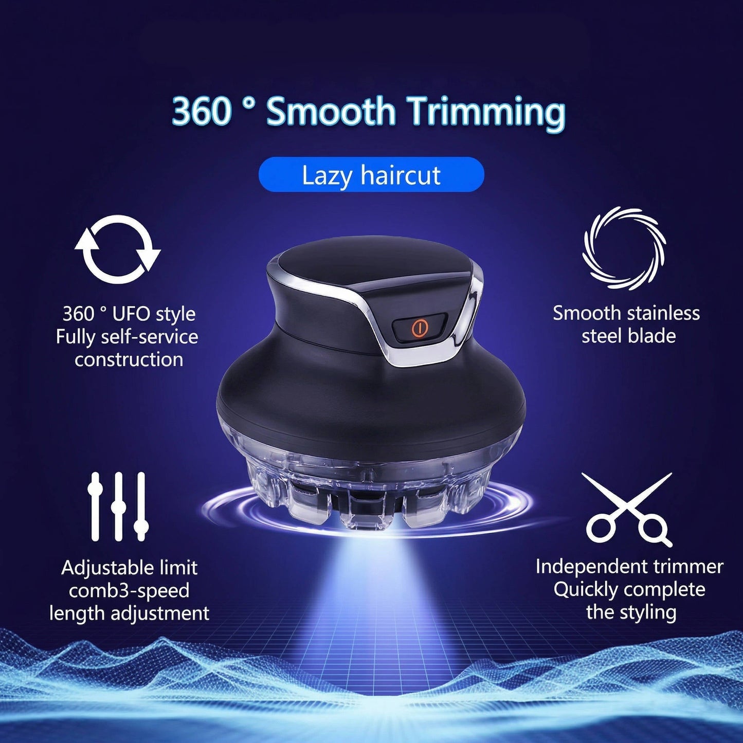 Wireless Grooming Clipper for Effortless Home Styling
