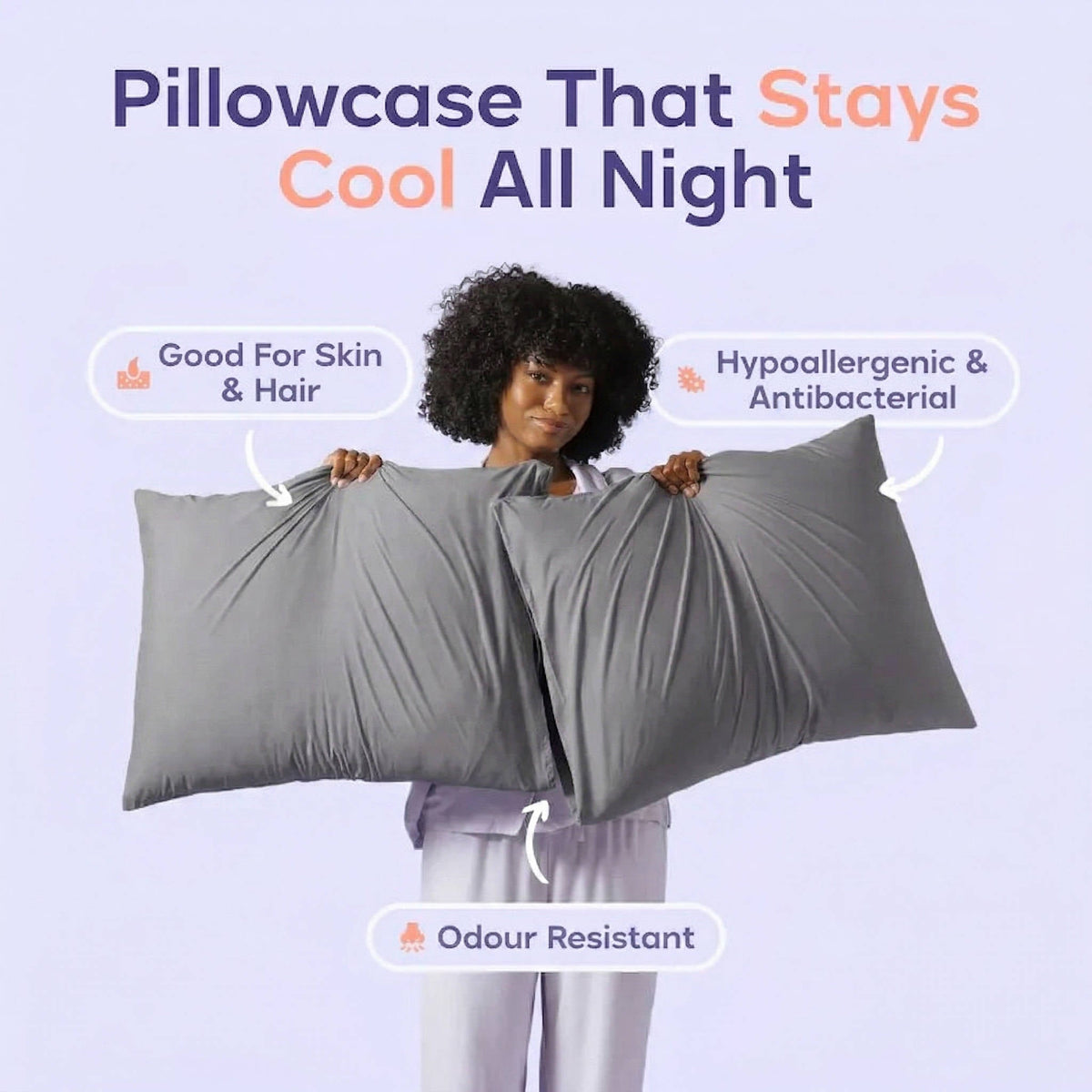 Refreshing Sleep Pillowcase Set for Ultimate Comfort