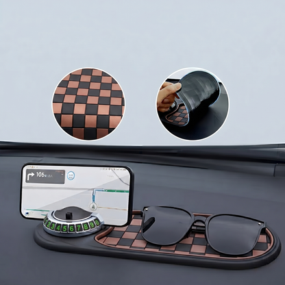 Secure Dashboard Phone Dock with Non-Slip Grip for Safe Driving