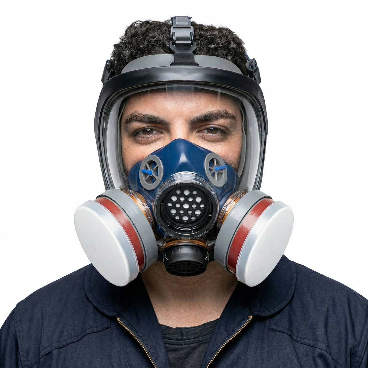 Ultimate Full Face Protection Respirator with Anti-Fog Shield