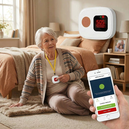 Reliable Emergency Alert System for Seniors with Wireless Connectivity