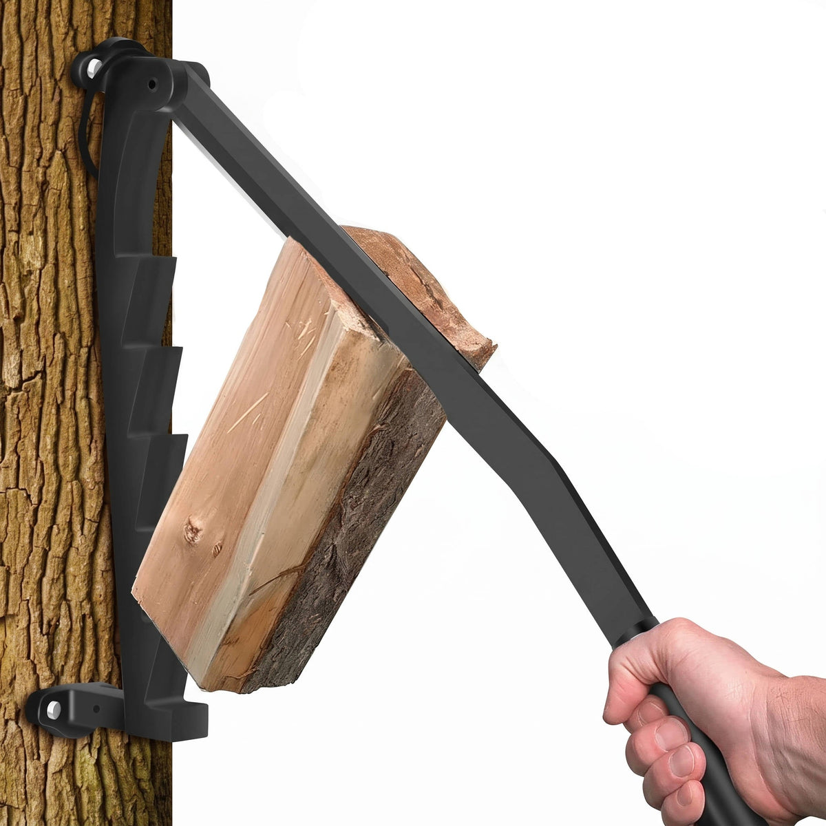 Wall-Mounted Kindling Splitter - Efficient Firewood Preparation Tool