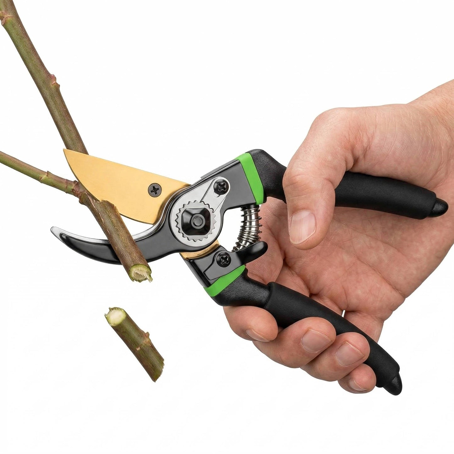 Ergonomic Titanium Garden Shears for Effortless Trimming
