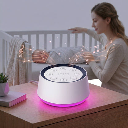 Serenity Sound Oasis: 30 Calming Sound Machine for Restful Sleep