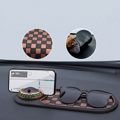Secure Dashboard Phone Dock with Non-Slip Grip for Safe Driving