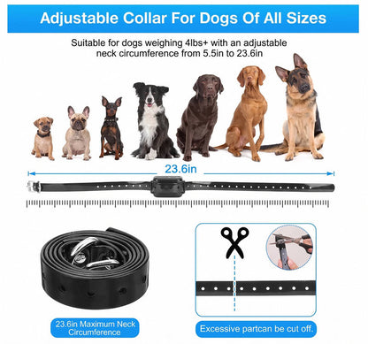 Smart Wireless Dog Boundary System with Remote Control
