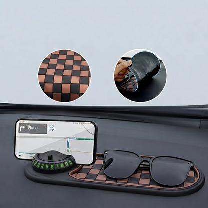 Secure Dashboard Phone Dock with Non-Slip Grip for Safe Driving