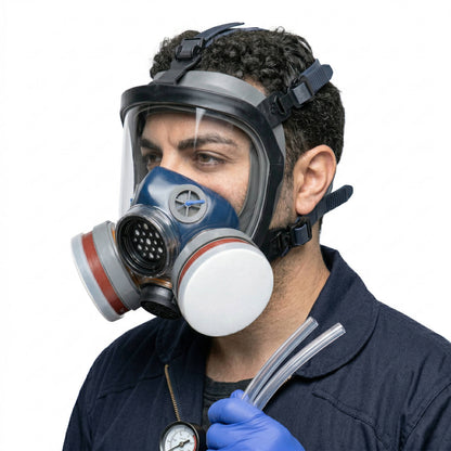 Ultimate Full Face Protection Respirator with Anti-Fog Shield