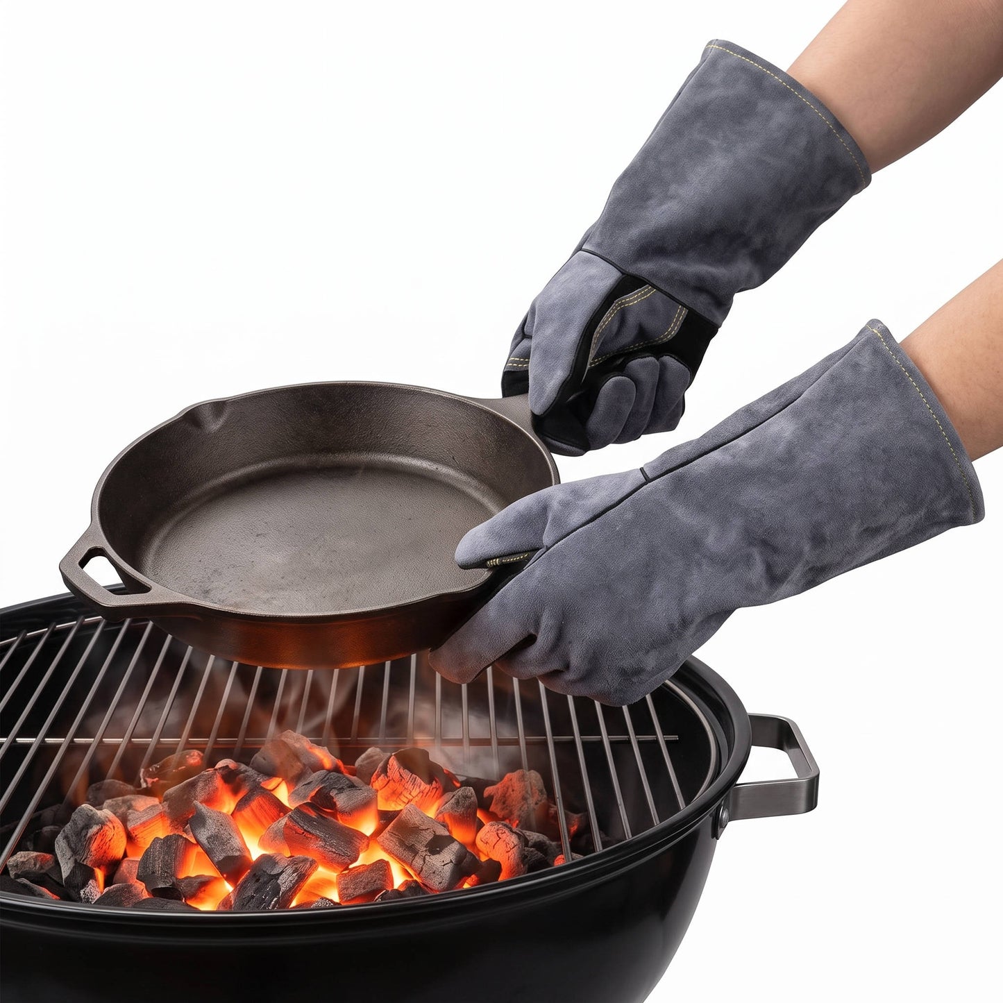 Premium Heat Shield Protective Gloves for Grilling and Welding