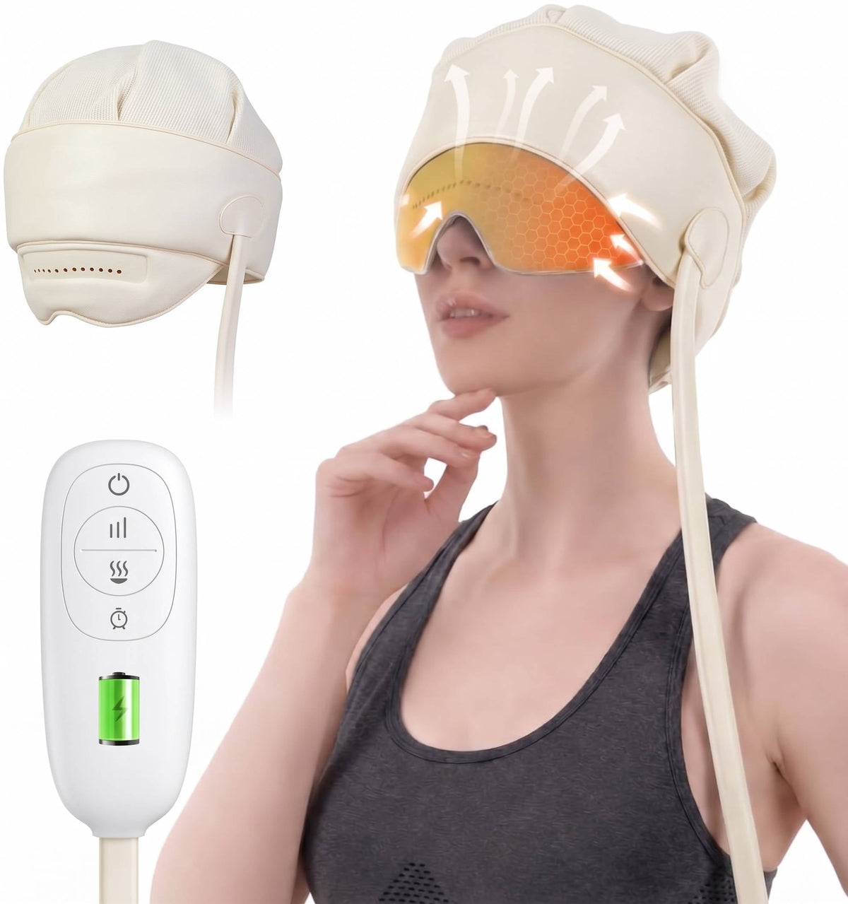 Soothing Eye and Head Massager for Instant Relief