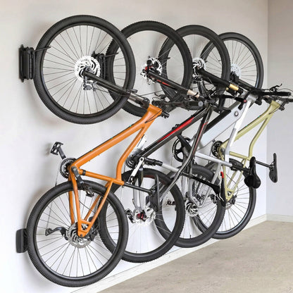 Vertical Bike Storage System for Efficient Garage Organization