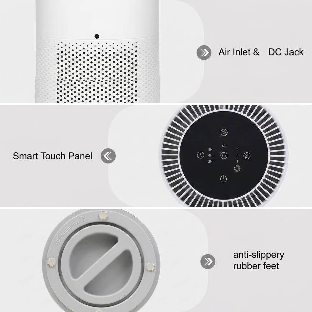Compact Air Cleaner for Bedroom: Breathe Easy with Smart Filtration
