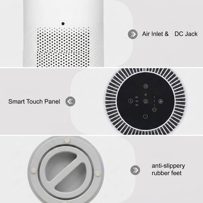 Compact Air Cleaner for Bedroom: Breathe Easy with Smart Filtration