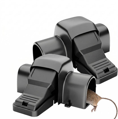 2-Pack Safe Rodent Traps for Indoor and Outdoor Use