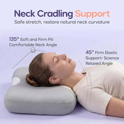 Comfort-Curve Neck Pillow for Optimal Sleep and Relief