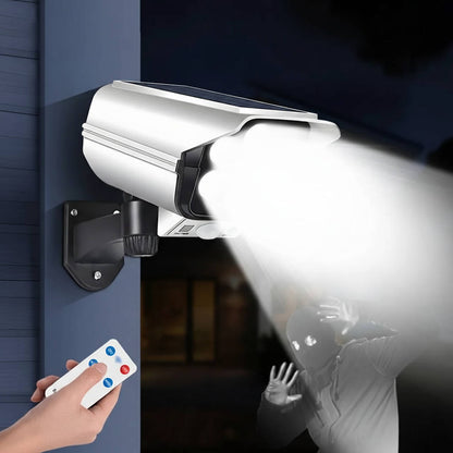 360-Degree Rotating Solar Floodlight with 77 LEDs – Waterproof IP65