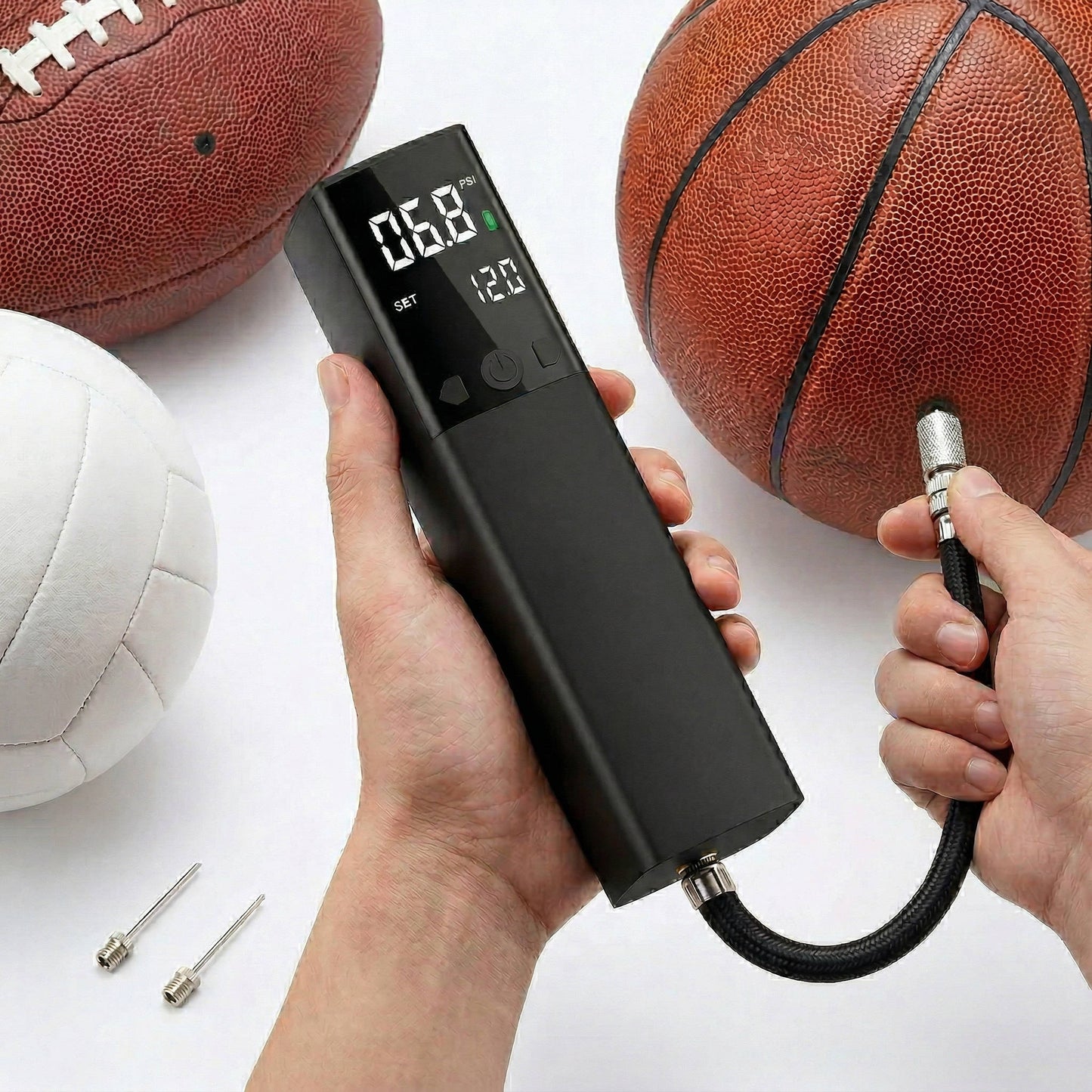 SmartBall Inflator: Effortless Inflation with Precision Control