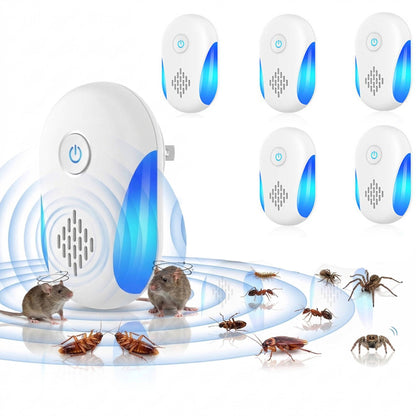 6-Pack Indoor Ultra-Sonic Pest Defense System