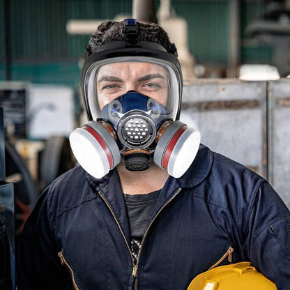 Ultimate Full Face Protection Respirator with Anti-Fog Shield
