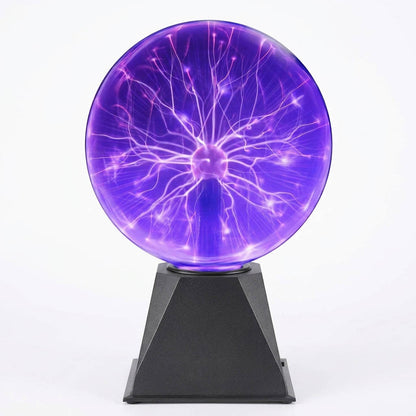 Interactive 8-Inch Electric Plasma Sphere for Home Ambiance