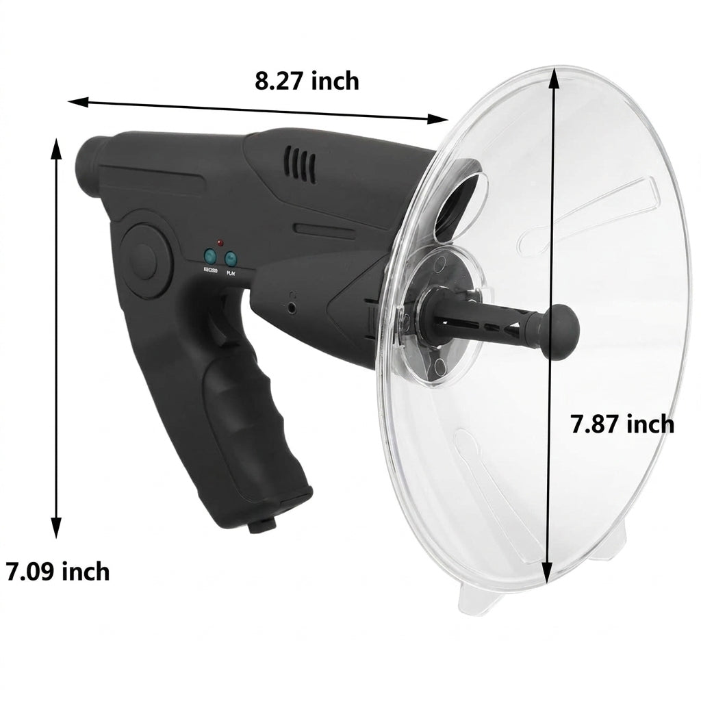 Wildlife Sound Tracker with 8x Magnification for Birdwatching