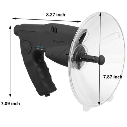 Wildlife Sound Tracker with 8x Magnification for Birdwatching