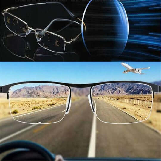 Reading Glasses with Blue Light Protection – Multifocal Lens Design