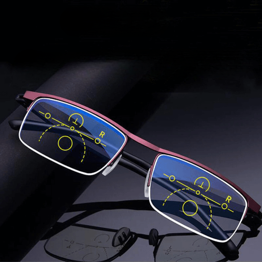 Reading Glasses with Multifocal Lenses