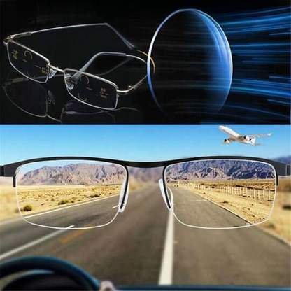 Reading Glasses with Multifocal Lenses