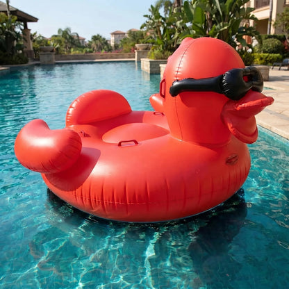 Duck-Shaped Inflatable Pool Float – Large Fun Toy for Group Leisure