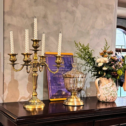 Decorative Candelabra in European Style for Taper Candles