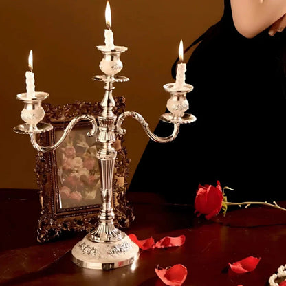 Decorative Candelabra in European Style for Taper Candles