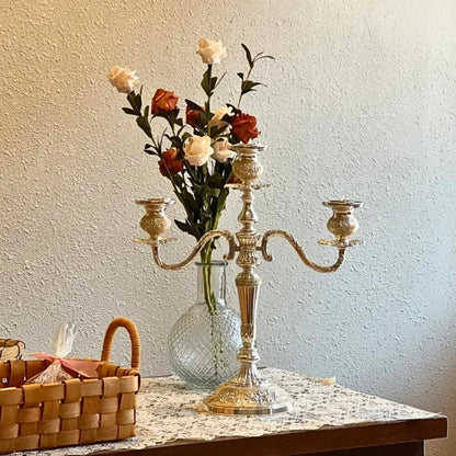 Decorative Candelabra in European Style for Taper Candles