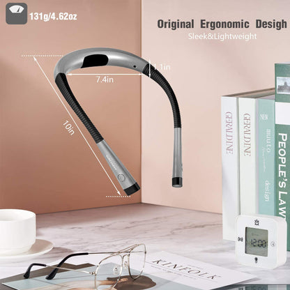 Adjustable Brightness and Color LED Neck Lamp – Ergonomic Reading Light