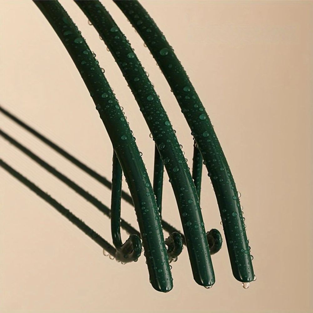 Soft-Touch Ergonomic Clothes Hangers for Organized Wardrobe