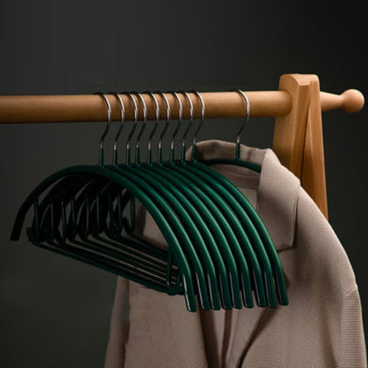 Soft-Touch Ergonomic Clothes Hangers for Organized Wardrobe