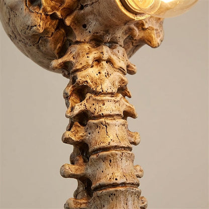 Gothic Design Table Lamp with LED Skull – Compact Ambient Light