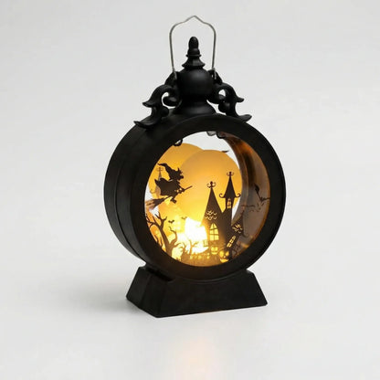 Enchanting LED Lantern with Vintage Gothic Design